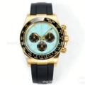 Gold shell blue plate-d daytona