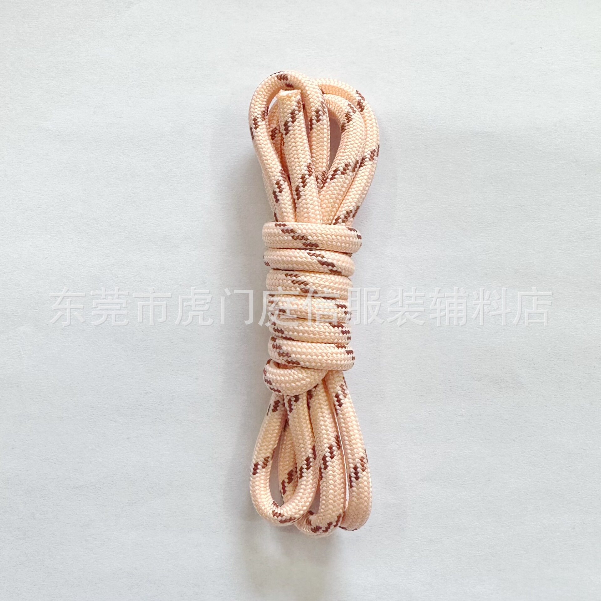 in stock miumiu Liao Umbrella Rope 5MM Core White Dot Nylon Backpack Hanging Ornaments Hanging Rope Waist Drawstring Color Woven