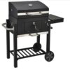 Outdoor Courtyard Large American-Style Charcoal Barbecue Grill Garden Stove Square Stove Bbq Large Square Stove Outdoor Barbecue Grill
