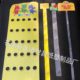 Factory wholesale pp transparent frosted plastic shelf food display supermarket convenience store advertising plastic hanging strip