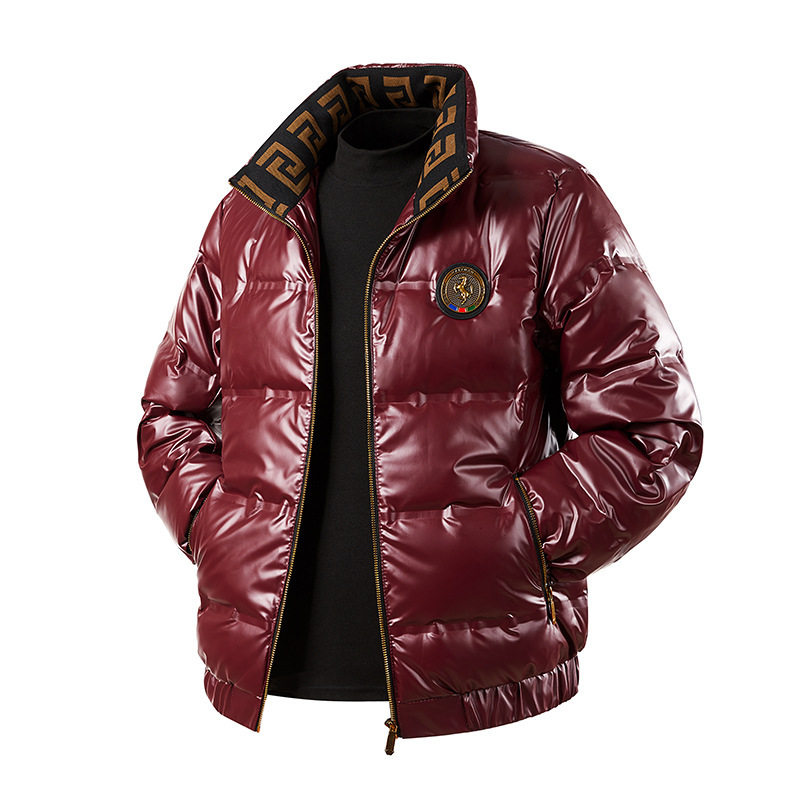 In the winter of 2025, the new down jacket men's fashion leisure collar down jacket national standard 50 duck down lovers