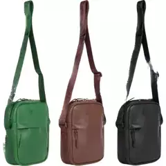 Men's Casual Square Shoulder Bag Women's Vintage Crossbody Phone Bag Student Messenger Bag Workwear Style Unisex Bag