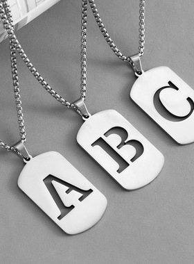 跨境配饰春欧钛钢毛衣链