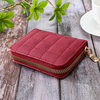 Fashion card bag new ladies embroidery zipper multi-card short small wallet multi-functional hand bag wholesale