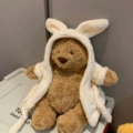 Bathrobe bear 26cm