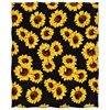 Sunflower Cover Blanket Amazon Hot Selling Blanket Flannel Lamb Fleece Printed Bed Sofa Blanket Ladies Gift Wholesale