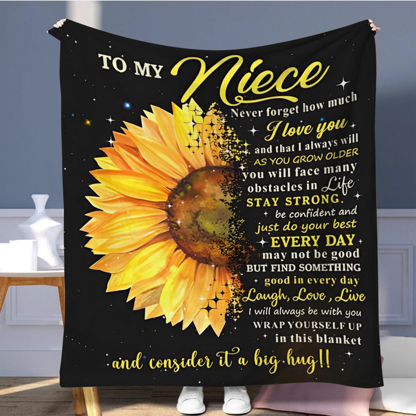 Amazon INS Envelope Letter Try Writing Flannel Blanket Blanket Blanket Autumn and Winter Blanket Source Manufacturer