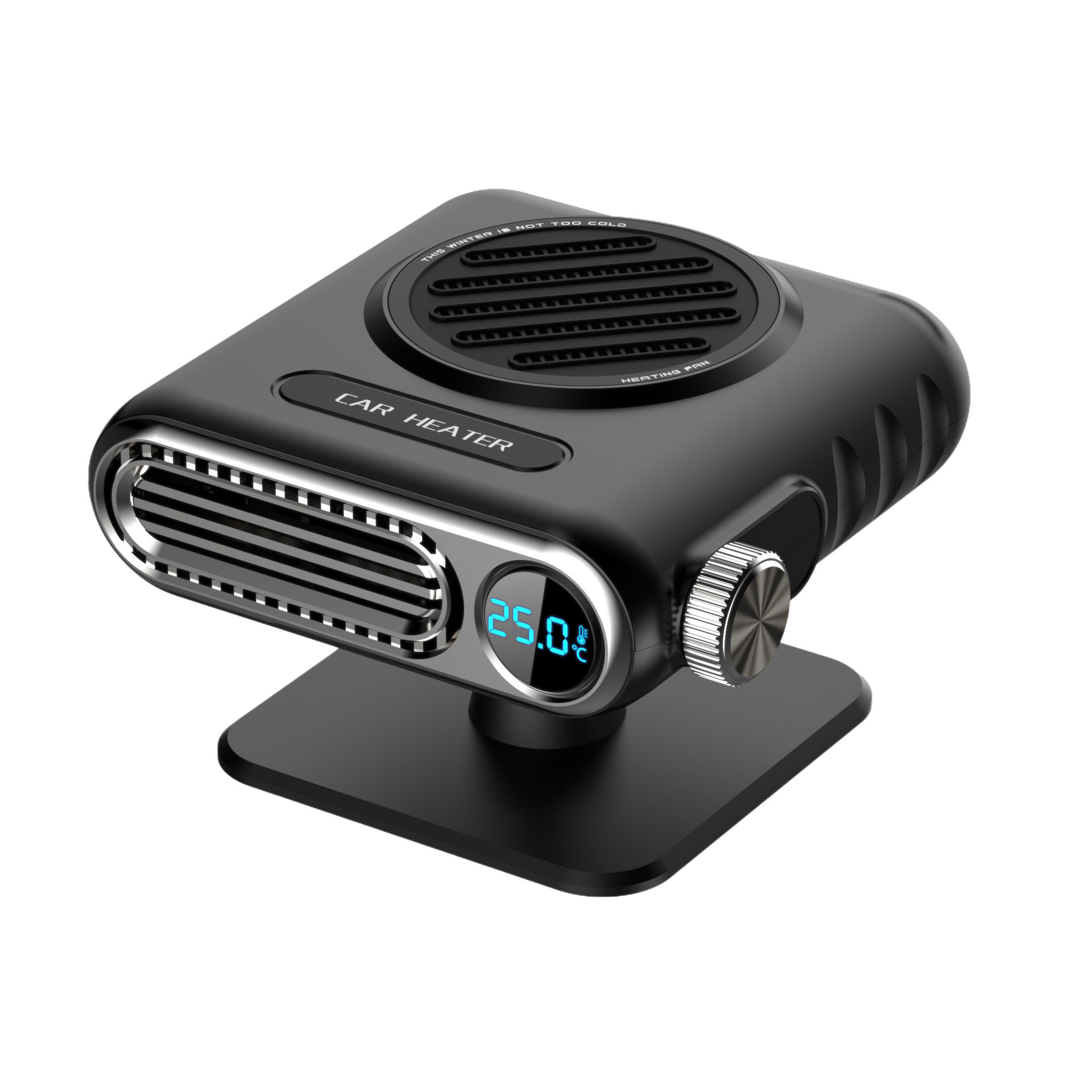 New Car Heater 12V for Cars and Large Trucks, Fast Heating Fan for Winter, Defogging Car Heater