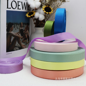 Color dense pattern webbing bag clothing accessories imitation nylon webbing printing hand shoulder kettle belt printing dyeing