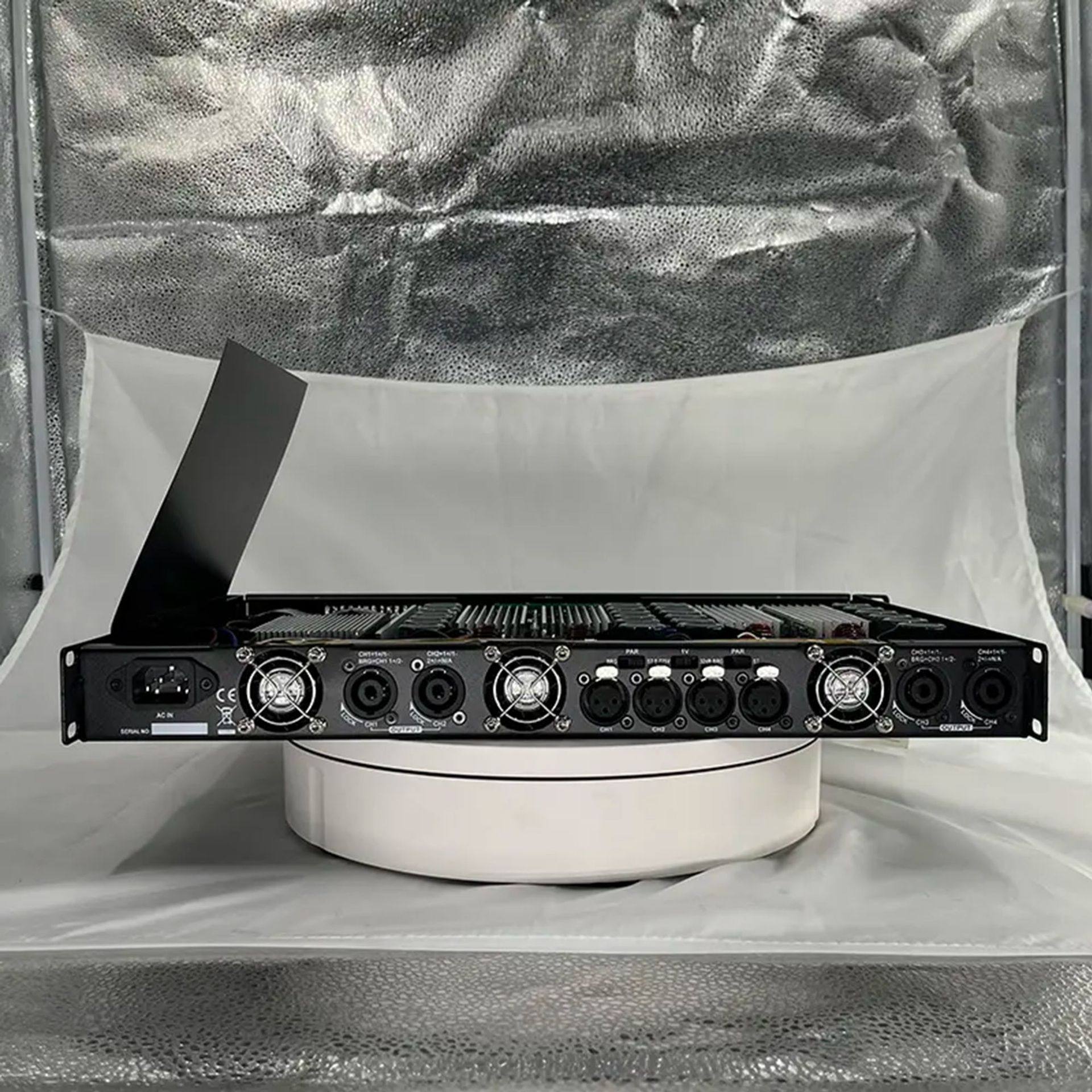 2-Channel High-Power Class D Professional 1U Digital Audio Power Amplifier Power Amplifier Stereo Amplifier