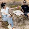 Dacheng Household Portable Table Outdoor Folding Table Camping Table suit Stall Folding Table Mountain Camping Folding Table