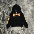 Tw07# fleece-lined black & yellow