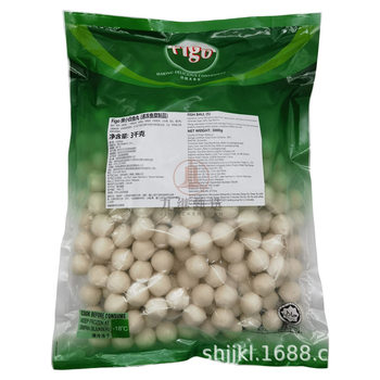 Figo Brand White Fish Balls, Small Spicy Hot Pot, Oden Hot Pot Balls, Southeast Asian Snacks Imported from Malaysia