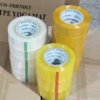 Transparent Tape Large Roll Sealing Tape Wholesale Packing Tape E-Commerce Express Factory Tape High Adhesion