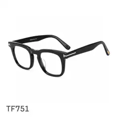 TOM Ford series TF751 star hot simple large frame box glasses frame men's and women's myopia glasses frame