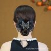 Exquisite Butterfly Hair Accessory with a High-End Feel, Elegant Bun Hair Tie for Women
