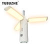 New Foldable Portable Three-Leaf Hook Outdoor Handheld Lamp Flashlight Multi-Functional Camping Lamp Waterproof