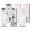 Millennium y2g shiny hot silver stickers retro nostalgic CD MP3 hand account DIY goo card decorative materials