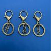 Wholesale In-Stock Lobster Clasp Three-Piece Set Four-Section Chain DIY Hardware Metal Chain Keychain Doll Pendant Accessories