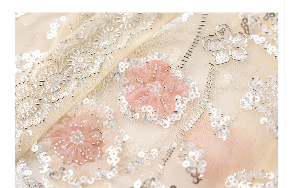 Áo khoác nữ dài tay dáng suông họa tiết hoa dập nổi phối sequin nhẹ — Màu mơ dịu nhẹ (tóc 7 ngày), Màu mơ dịu nhẹ (tóc nhuộm trong ngày)