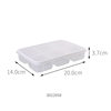 Japan imported SANADA refrigerator compartment fresh-keeping box kitchen seasoning storage box food grade frozen fresh-keeping box