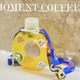 Discount 300ml net red QQ disposable circle cup milk tea bottle donut juice cup bracelet cup creative take-out
