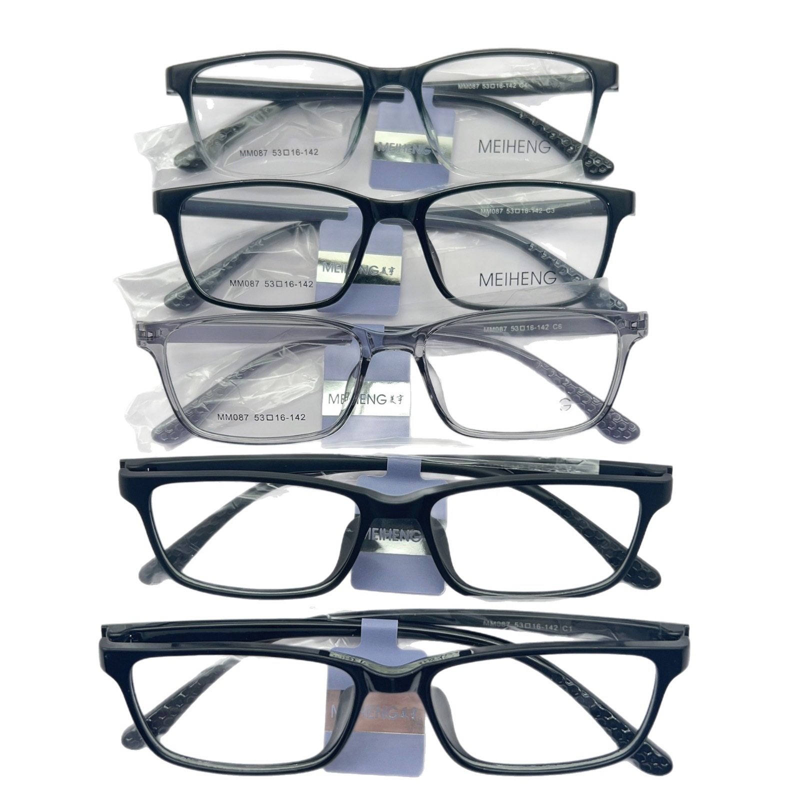 college entrance examination screwless tr90 glasses frame prison glasses frame mixed wholesale ultra light fashion myopia slimming glasses frame