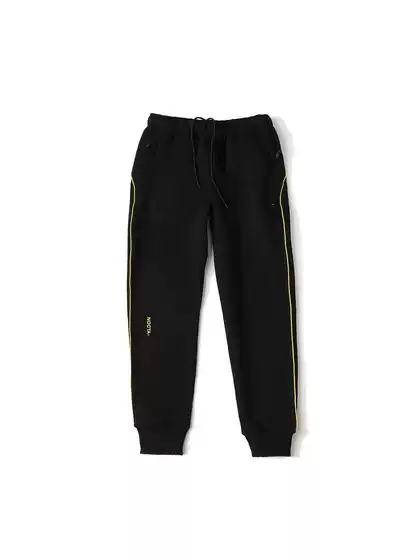 26 Spring and Autumn Popular Overseas Fleece-Lined Basic Men's Sweatpants, Cross-Border Couple's Loose Classic Casual Sports Pants