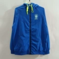 25 brazilian colorful blue windbreaker hoodie