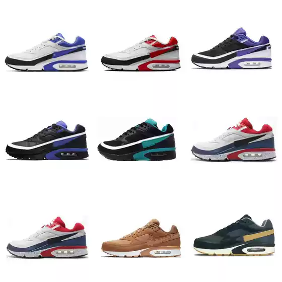 Max Bw Og “Persian Vioiet” Mesh Classic Patchwork Sports Running Shoes for Men and Women