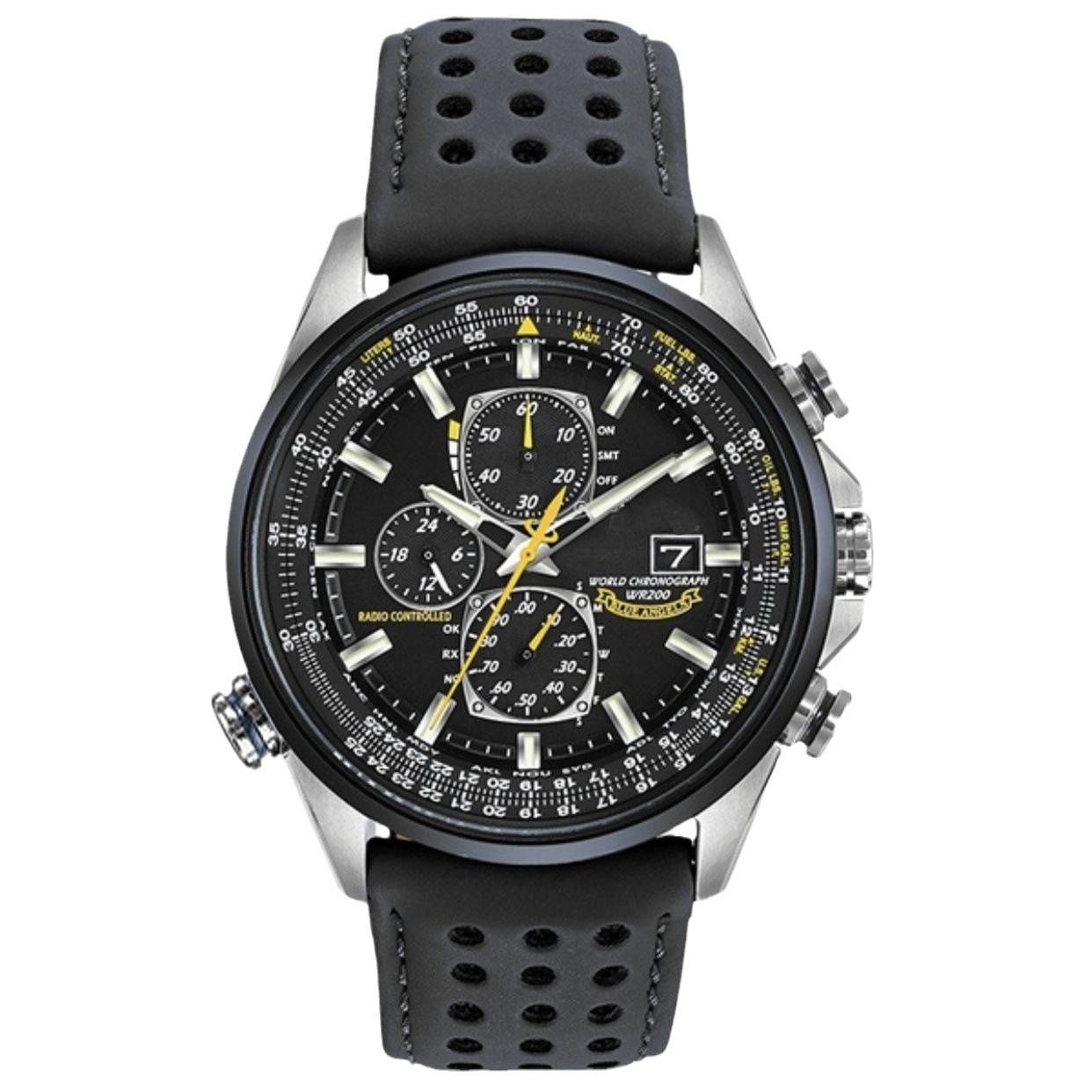 Cross-border Explosions High-end Men's Watch WISH AliExpress Blue Angel Six-pin Chronograph Steel Belt Men's Quartz Watch