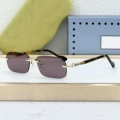 Gold tortoise shell frame purple