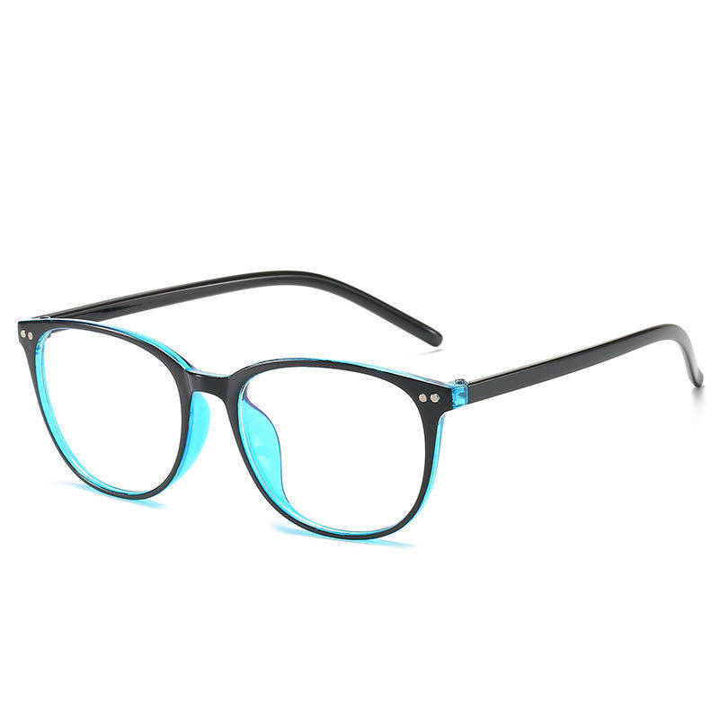 Mi nail glasses women's new myopia finished glasses retro artistic all-match glasses frame computer eye protection plain glasses