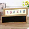 Factory quick hair porous photo frame wooden 10 holes 6 holes 20 holes 2 inch photo Children's photo frame