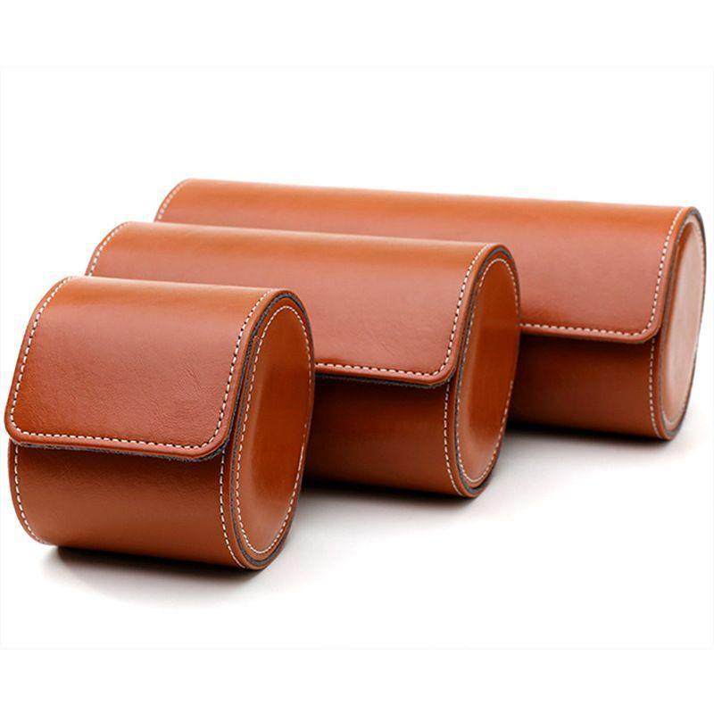 Portable Watch Box, High-End Leather Blue Watch Storage Box, Dust-Proof and Drop-Proof Multi-Functional Portable Watch Bag [Dianyue]