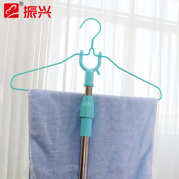 Revitalizing stainless steel telescopic clothes fork SJM1203 clothes pole clothes pole stand clothes balcony pole single pole clothes hanging pole
