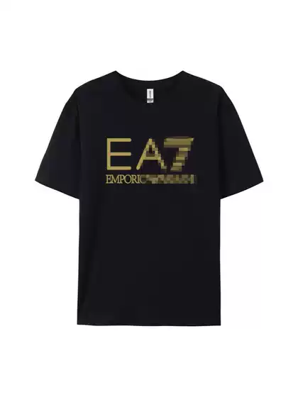Cross-border export source summer men's new T-shirt relaxed-fit cool cotton casual short-sleeved T-shirt versatile fashion