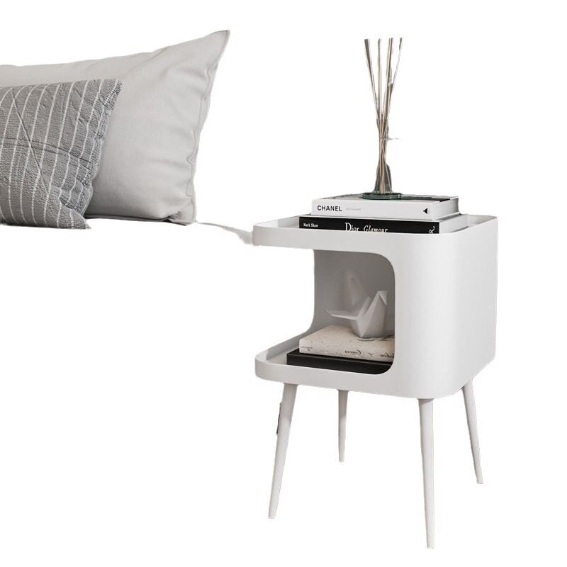 Cream Style Bedside Table Modern Simple Internet Celebrity Creative Iron Sofa Side Table Coffee Table Simple Bedroom Bedside Table