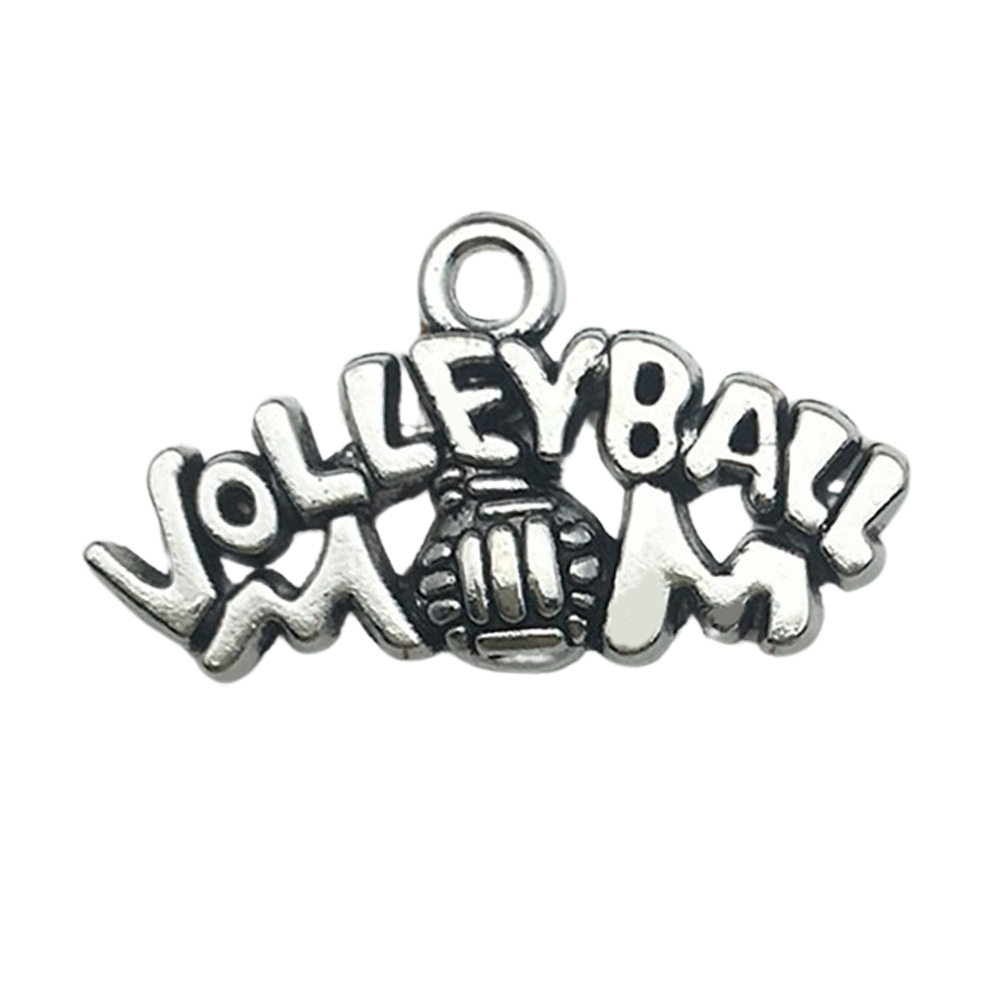 70款运动系列合金饰品配件DIY项链手链吊坠服饰篮球啦啦队小挂件