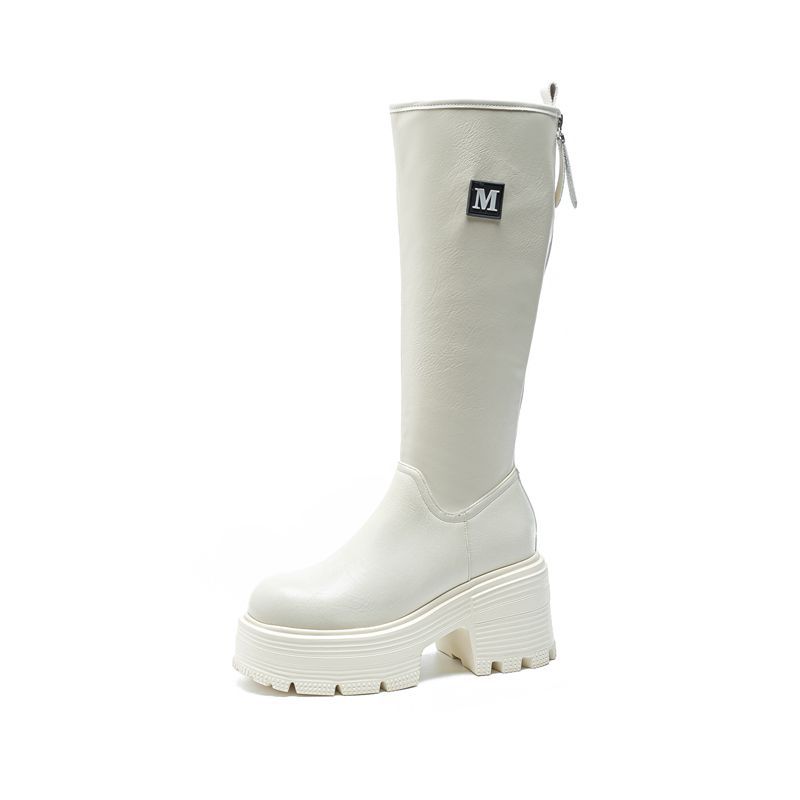 (Mới) Mã B4240 Giá 1090K: Boot Cổ Cao Nữ Wetdka Cổ Cao Qua Gối Tăng Chiều Cao Đế Cao Giày Dép Nữ Chất Liệu G03 Sản Phẩm Mới, (Miễn Phí Vận Chuyển Toàn Quốc).