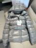 M's Hooded Maya down Jacket for Men and Women, White Duck down Thickeneded Warm and Cold-Proof Hooded Jacket for Couples