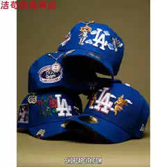 New Cross-Border Los Angeles Series Baseball Cap, Adjustable Back Buckle Cap, Summer Sun Protection Hat with Curved Brim, Versatile
