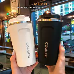 304 Stainless Steel Second Generation Coffee Cup Portable Thermos Cup High-Looking Creative Simple Car Water Cup New Wholesale