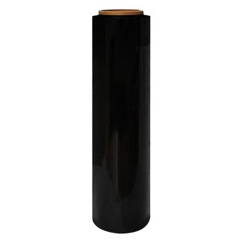 Black wrapping film manufacturers transparent stretch film PE wholesale agricultural moisturizing moving logistics large roll packaging film