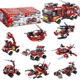 Совместим со строительными блоками Lego, городской пожарной командой, мелкими частицами военного назначения, детскими развивающими игрушками, товарами для киосков