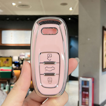 For Audi a3 key set a4l car a6l female q5l shell q3 buckle q2l new a5 high-end tt bag q7 a8 23