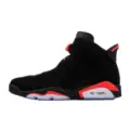 Aj6-black red