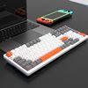 Factory Customized Jk98 Korean and Russian 100-Key Mechanical Keyboard Hot-Swappable Wired Wireless Gaming Keyboard E-Sports
