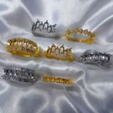 Кольцо Eternity row ring пустое опорное кольцо изысканный простой дизайн, разнообразие стилей на выбор