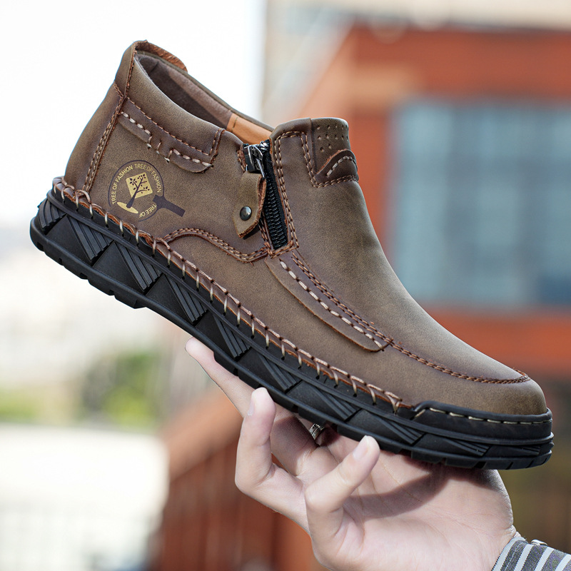 Boot Cổ Thấp Nam Big Size Ngoại Cỡ Hàng Mùa Xuân Thu Đông